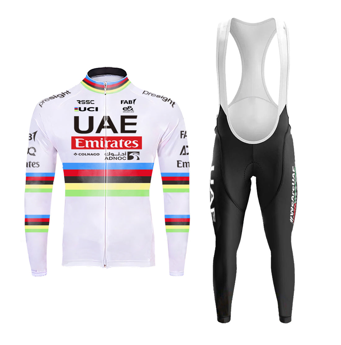 UAE Team Emirates Long-Sleeved Cycling Set 2025