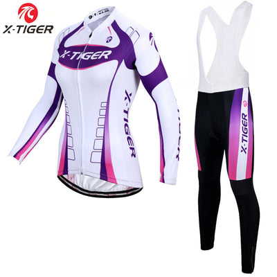 X-Tiger - Women's Long-Sleeved Cycling Set