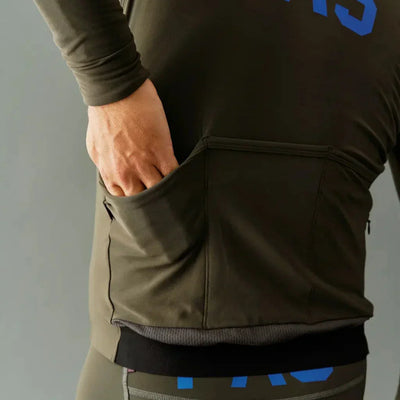 Psn™ - Mechanism Long-Sleeve Top - Dark Green