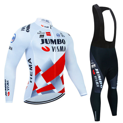 Jumbo - Long Sleeved Pro Cycling Kit