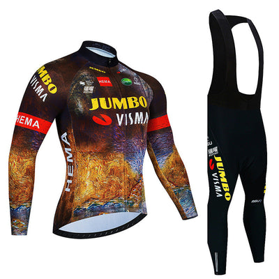 Jumbo - Long Sleeved Pro Cycling Kit