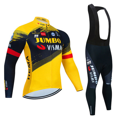 Jumbo - Long Sleeved Pro Cycling Kit