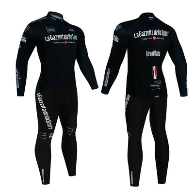 Giro d'Italia - Long Sleeved Pro Cycling Kit
