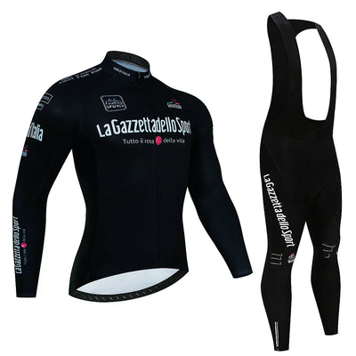 Giro d'Italia - Long Sleeved Pro Cycling Kit
