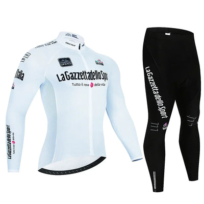 Giro d'Italia - Long Sleeved Pro Cycling Kit