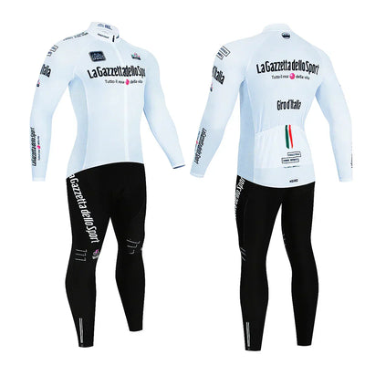 Giro d'Italia - Long Sleeved Pro Cycling Kit