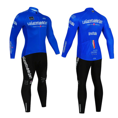 Giro d'Italia - Long Sleeved Pro Cycling Kit