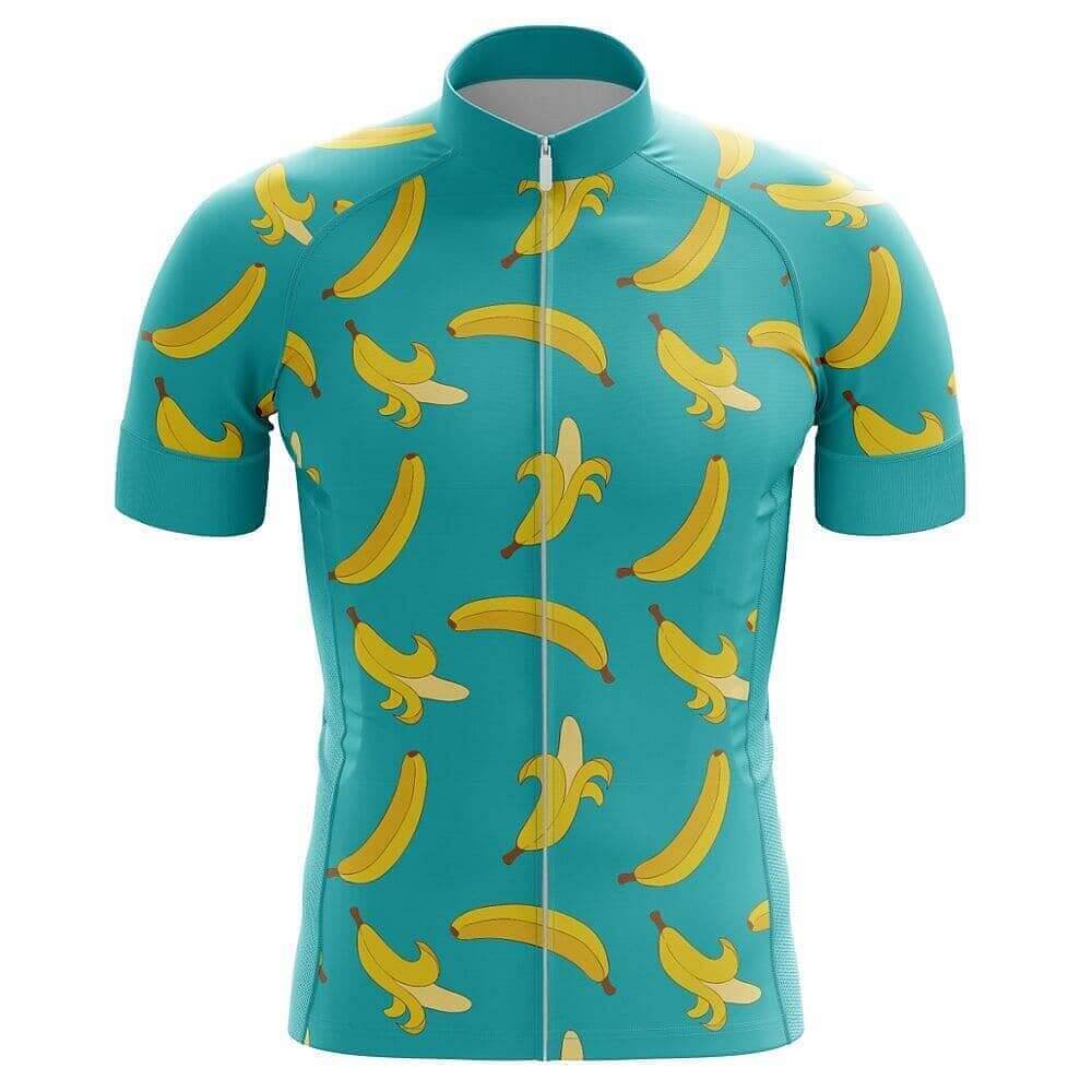 Banana Print Cycling Shirt